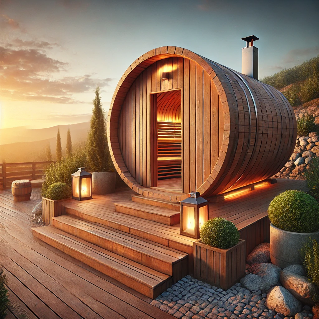 montaz-saun-zewnetrznych-beczkowych-sedo montaż saun zewnętrznych beczkowych - Sedo