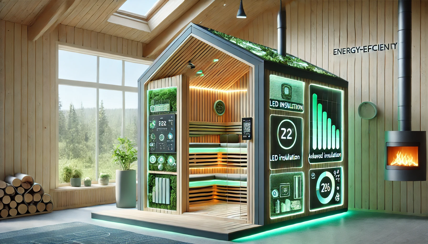 Energooszczędne technologie - Sauny Sedo