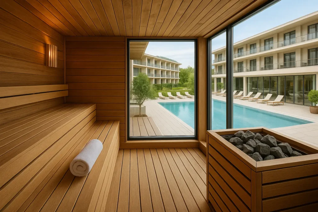 Jak sauna może zwiększyć prestiż i przychody obiektu hotelowego - Sauna Sedo