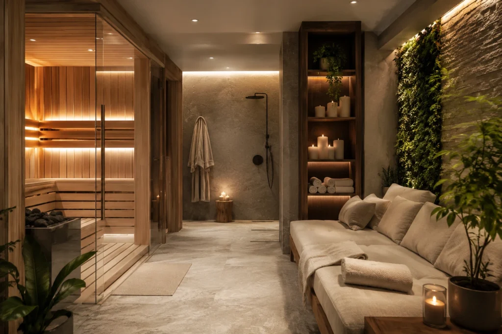 Jak urządzić domowe SPA z sauną? Pomysły na relaksującą przestrzeń - Sauna Sedo